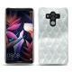 Coque cuir Huawei Mate 10 Pro - Platinium - Couture