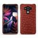 レザーケース Huawei Mate 10 Pro - Autruche ciliegia