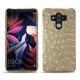 Coque cuir Huawei Mate 10 Pro - Autruche desert