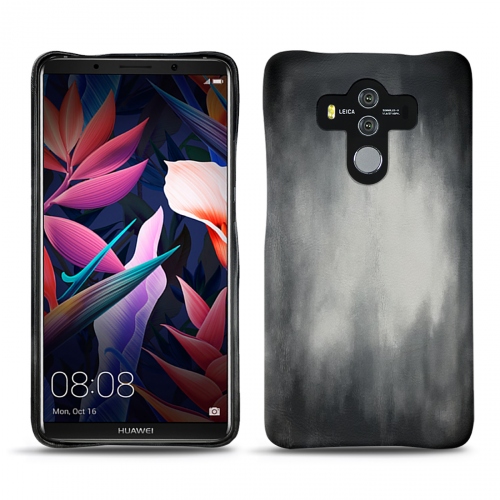Funda de piel Huawei Mate 10 ProGris Patine