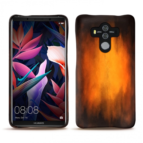 Capa em pele Huawei Mate 10 ProFauve Patine