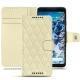 Capa em pele  Google Pixel 2 XL - Ivoire - Couture ( Sleek P C12 - White ) 