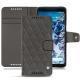  Google Pixel 2 XL leather case - Anthracite - Couture ( Pantone 424C ) 