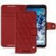 Housse cuir Google Pixel 2 XL - Tomate - Couture ( Pantone 187C ) 