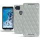 Funda de piel Google Pixel 2 XL - Gris - Couture ( Nappa - Pantone W428C ) 