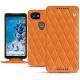 Funda de piel Google Pixel 2 XL - Orange - Couture ( Nappa - Pantone 1495U ) 