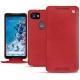 Housse cuir Google Pixel 2 XL - Rouge troupelenc