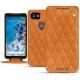 Lederschutzhülle Google Pixel 2 XL - Mandarine vintage - Couture
