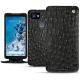 Housse cuir Google Pixel 2 XL - Autruche nero