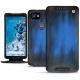 Housse cuir Google Pixel 2 XL - Bleu Patine