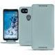 Google Pixel 2 XL leather case - Bleu Ciel PU