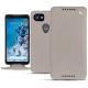 Housse cuir Google Pixel 2 XL - Taupe innocent