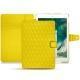 Custodia in pelle Apple iPad Pro 10,5" - Jaune fluo - Couture
