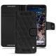 가죽 커버 Google Pixel 2 - Ebène - Couture ( Sleek P C12 - Black ) 