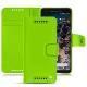 가죽 커버 Google Pixel 2 - Vert fluo