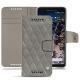 Google Pixel 2 leather case - Acier vintage - Couture