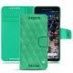 가죽 커버 Google Pixel 2 - Menthe vintage - Couture