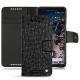 Housse cuir Google Pixel 2 - Autruche nero
