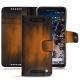Google Pixel 2 leather case - Marron Patine