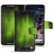 Housse cuir Google Pixel 2 - Vert Patine