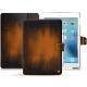 Apple iPad 9.7" (2017) leather case - Marron Patine
