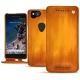 Google Pixel 2 leather case - Orange Patine