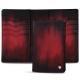 Leather case for passport - 8 credit cards - Rouge Patine