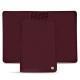 Leather passport case - Lie de vin ( Pantone 5115C ) 