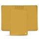 Leather passport case - Mimosa ( Pantone 141C ) 