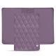 Leather passport case - Lilas - Couture ( Nappa - Pantone 2645U ) 