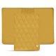 Leather passport case - Mimosa - Couture ( Pantone 141C ) 
