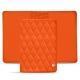 Custodia in cuoio per passaporto - Orange fluo - Couture