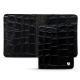Etui cartes de visite - 6 cartes - Crocodile nero
