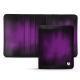 Estuche de piel para tarjetas de visita - 6 tarjetas - Violet Patine