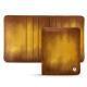 Leather case for business cards - 6 cards - Doré Patine