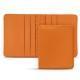 Etui cartes de visite - 6 cartes - Orange PU