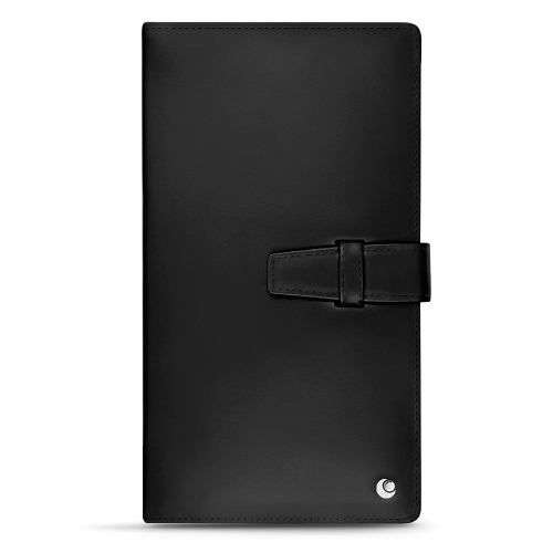 Cartera de viaje en piel