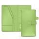 Leather travel wallet - Vert olive ( Nappa - Pantone 578U ) 