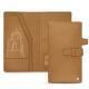 Leather travel wallet - Castan esparciate