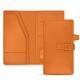 Porte-documents de voyage en cuir - Orange PU