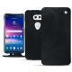 レザーケース LG V30 - Dark vintage ( Roughtcut - Black#5256 ) 