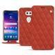 LG V30 leather case - Arange clouquié - Couture
