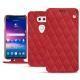 Capa em pele LG V30 - Rouge troupelenc - Couture