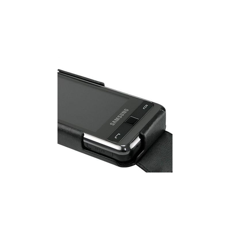 Capa em pele Samsung SGH-i900 Omnia 
