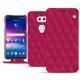 レザーケース LG V30 - Rose fluo - Couture