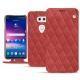 Funda de piel LG V30 - Cerise vintage - Couture