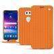 LG V30 leather case - Abaca arancio