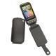 Custodia in pelle HTC Desire - HTC Bravo  - Noir ( Nappa - Black ) 