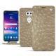 Funda de piel LG V30 - Autruche desert