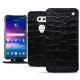 Funda de piel LG V30 - Crocodile nero